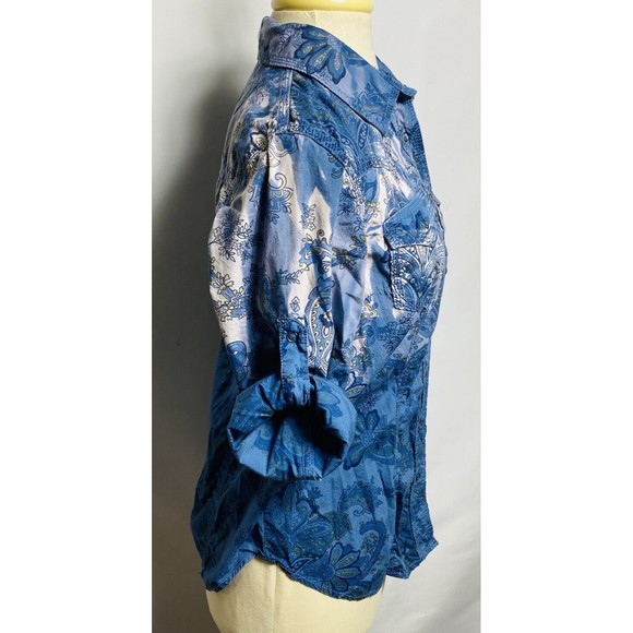 VAC Jeans 100% Cotton Button Down Shirt - Size S - Picture 3 of 3